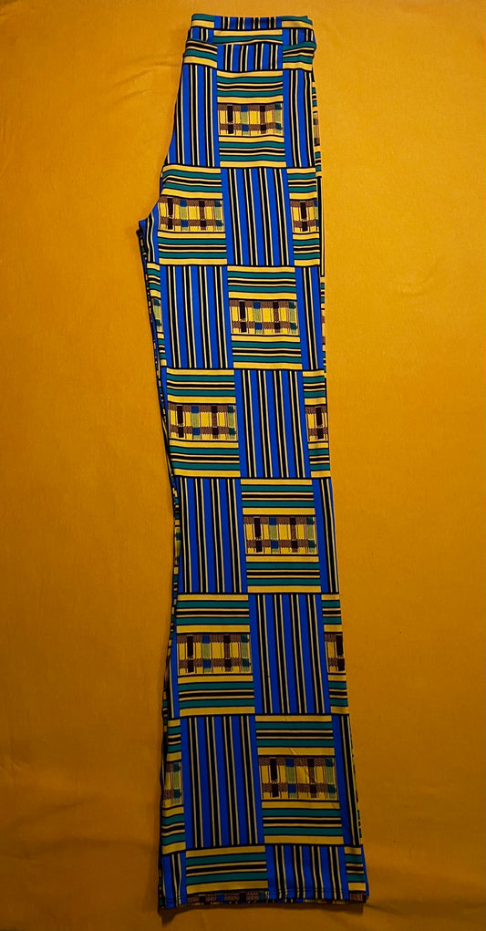 Royal Kente bellbottom set